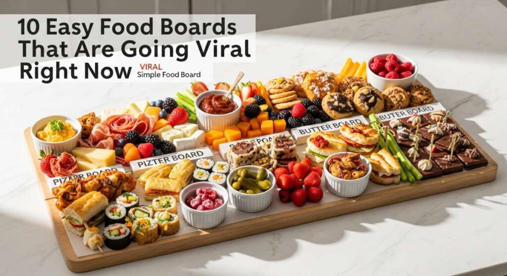 featured: 10 easy food boards that are going viral right now