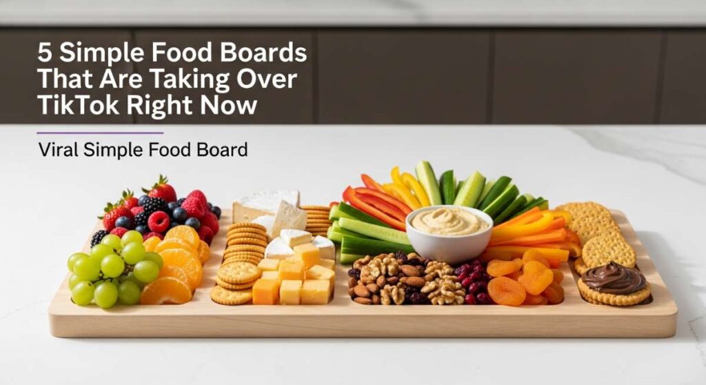 featured: 5 simple food boards that are taking over tiktok right now