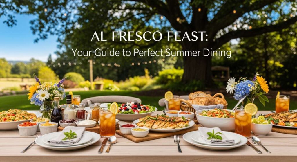 featured: al fresco feast: your guide to perfect summer dining