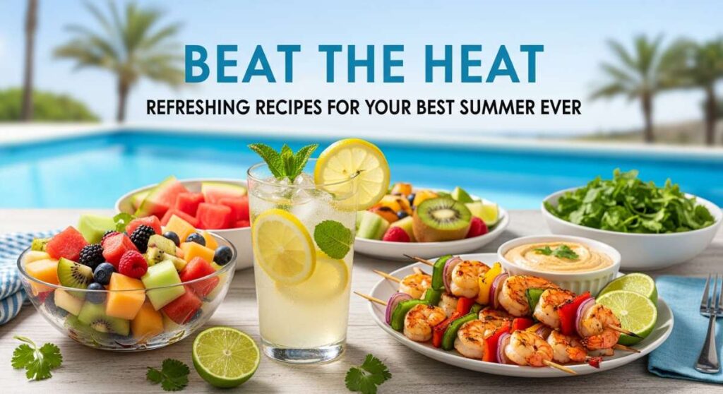 featured: beat the heat: refreshing recipes for your best summer ever