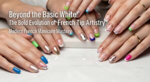 featured: beyond the basic white: the bold evolution of french tip artistry