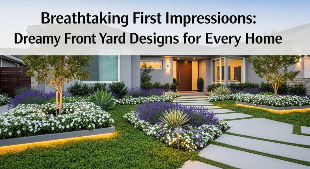 featured: breathtaking first impressions: dreamy front yard designs for every home