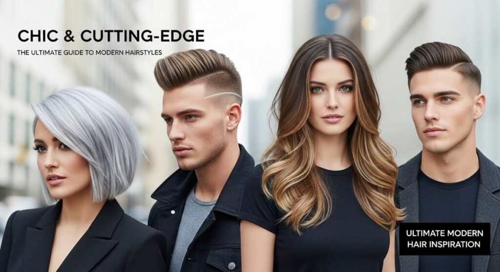 featured: chic & cutting edge: the ultimate guide to modern hairstyles