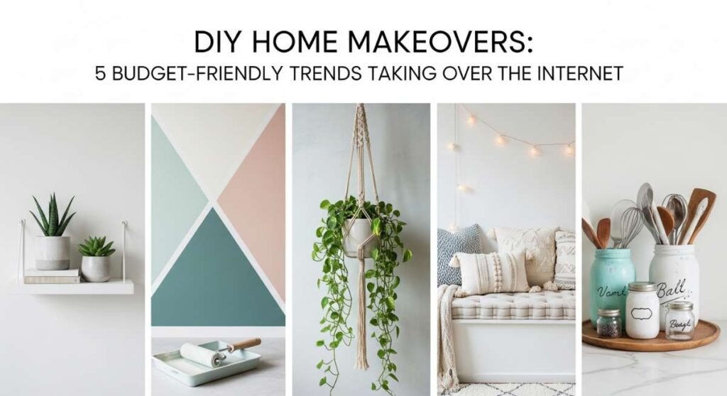 featured: diy home makeovers: 5 budget friendly trends taking over the internet