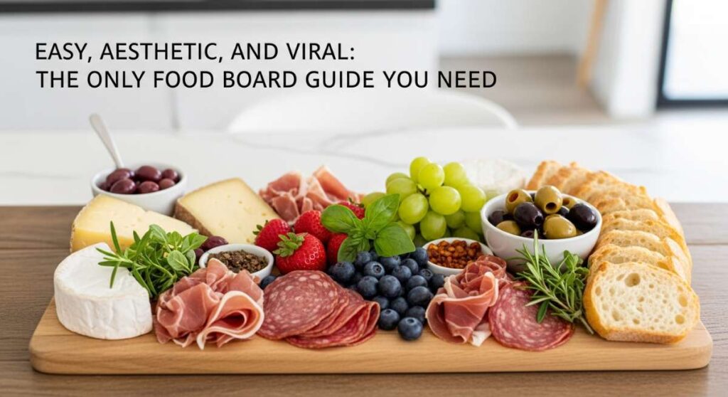 featured: easy, aesthetic, and viral: the only food board guide you need