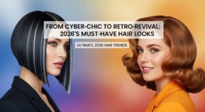 featured: from cyber chic to retro revival: 2026's must have hair looks