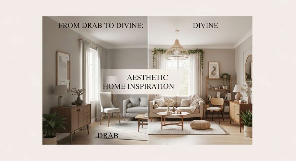 featured: from drab to divine: aesthetic home inspiration for every room