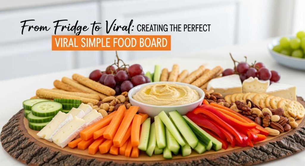 featured: from fridge to viral: creating the perfect simple food board