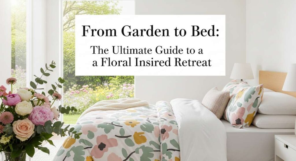 featured: from garden to bed: the ultimate guide to a floral inspired retreat