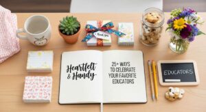 featured: heartfelt & handy: 25+ ways to celebrate your favorite educators