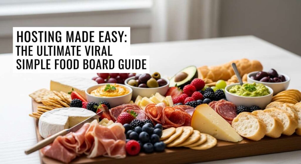 featured: hosting made easy: the ultimate viral simple food board guide