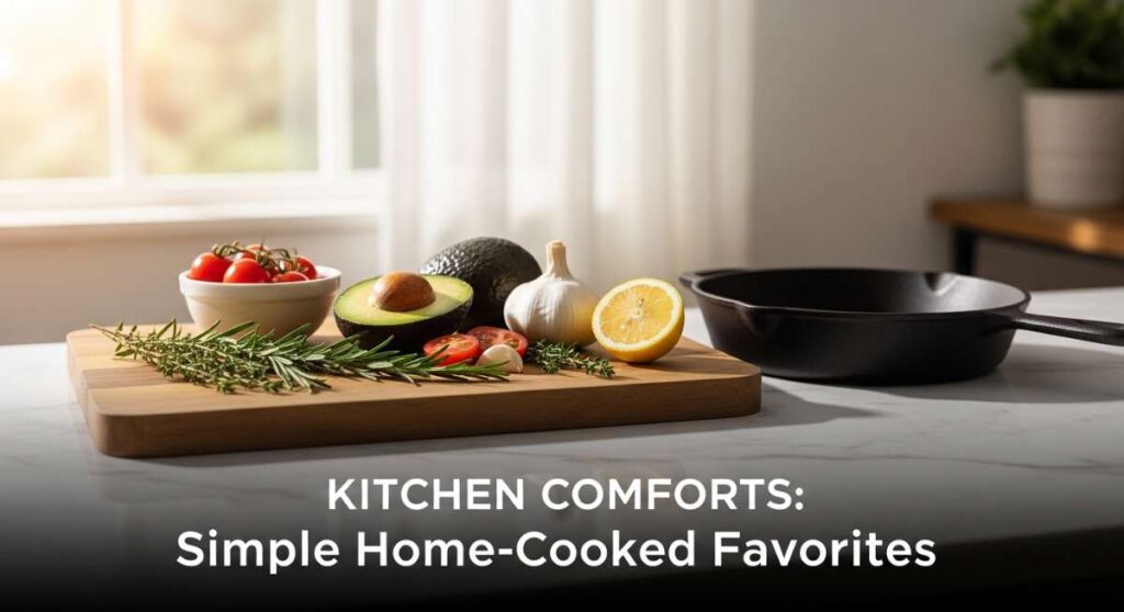 featured: kitchen comforts: simple home cooked favorites