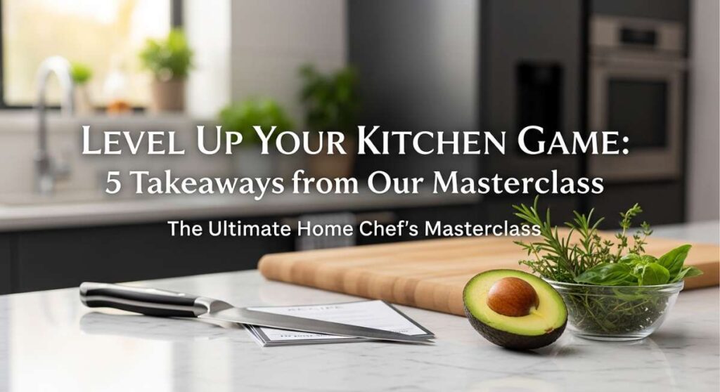 featured: level up your kitchen game: 5 takeaways from our masterclass