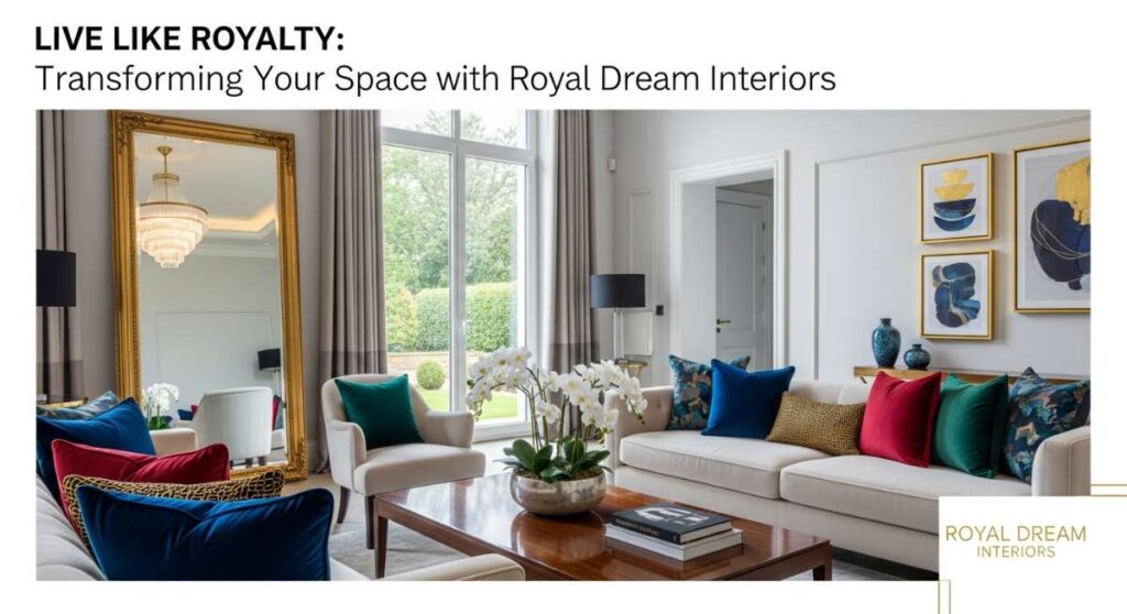 featured: live like royalty: transforming your space with royal dream interiors