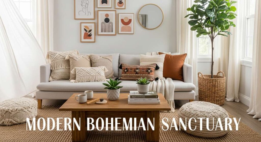 featured: modern bohemian style: the art of creating a peaceful home sanctuary