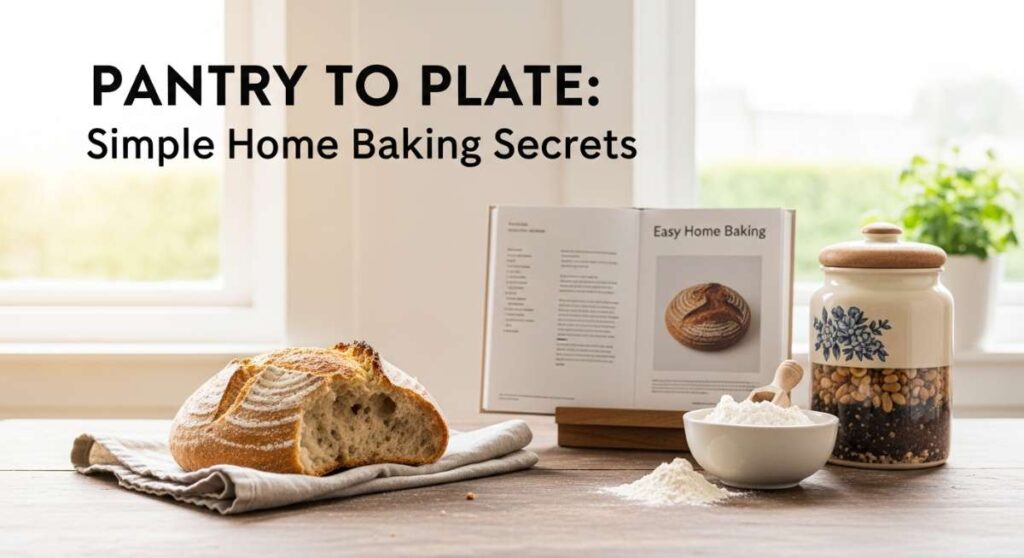 featured: pantry to plate: simple home baking secrets