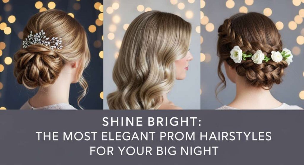 featured: shine bright: the most elegant prom hairstyles for your big night
