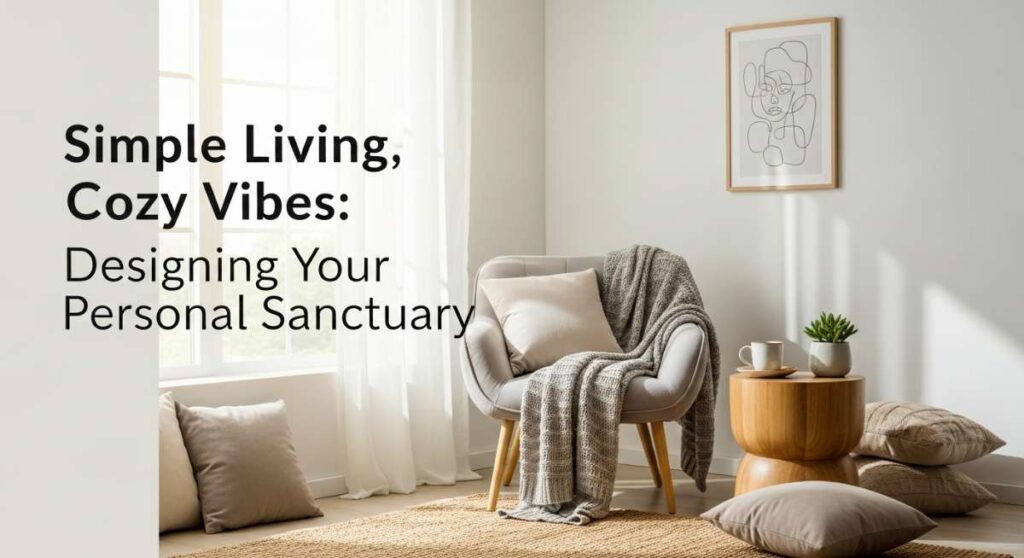 featured: simple living, cozy vibes: designing your personal sanctuary