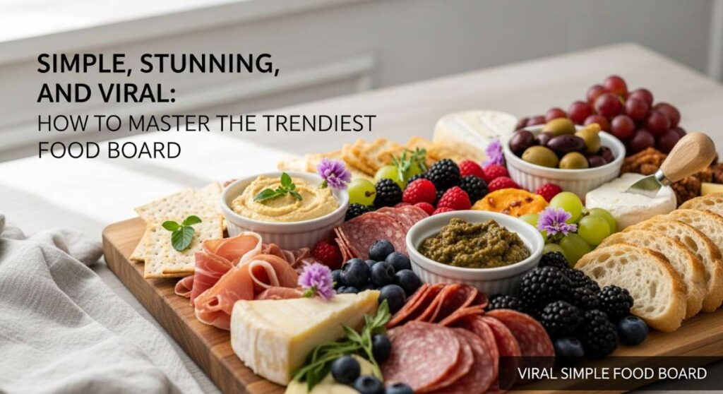 featured: simple, stunning, and viral: how to master the trendiest food board