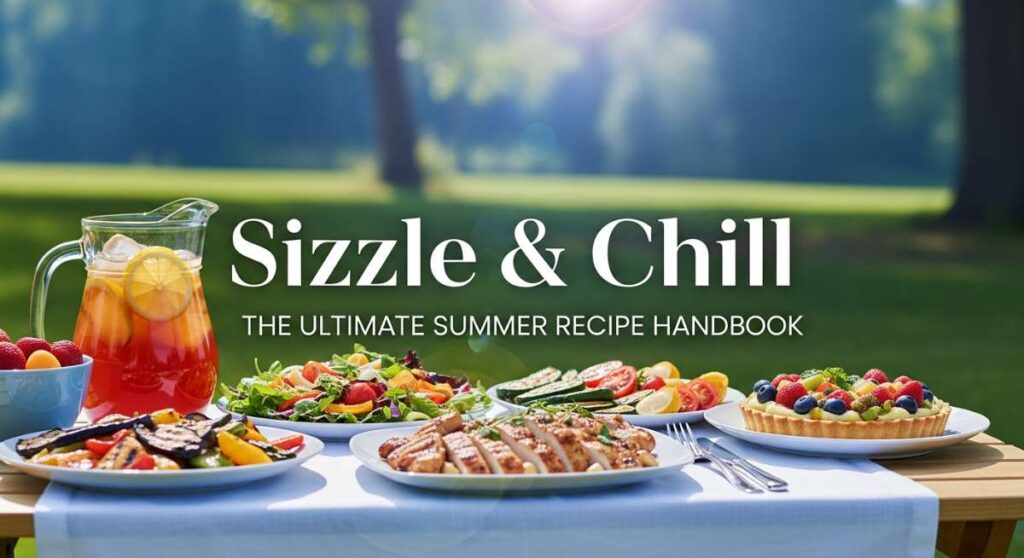 featured: sizzle & chill: the ultimate summer recipe handbook