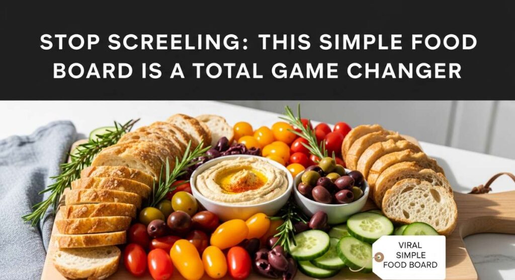 featured: stop scrolling: this simple food board is a total game changer