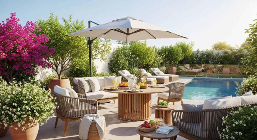 featured: sun drenched living: how to create your ultimate summer oasis