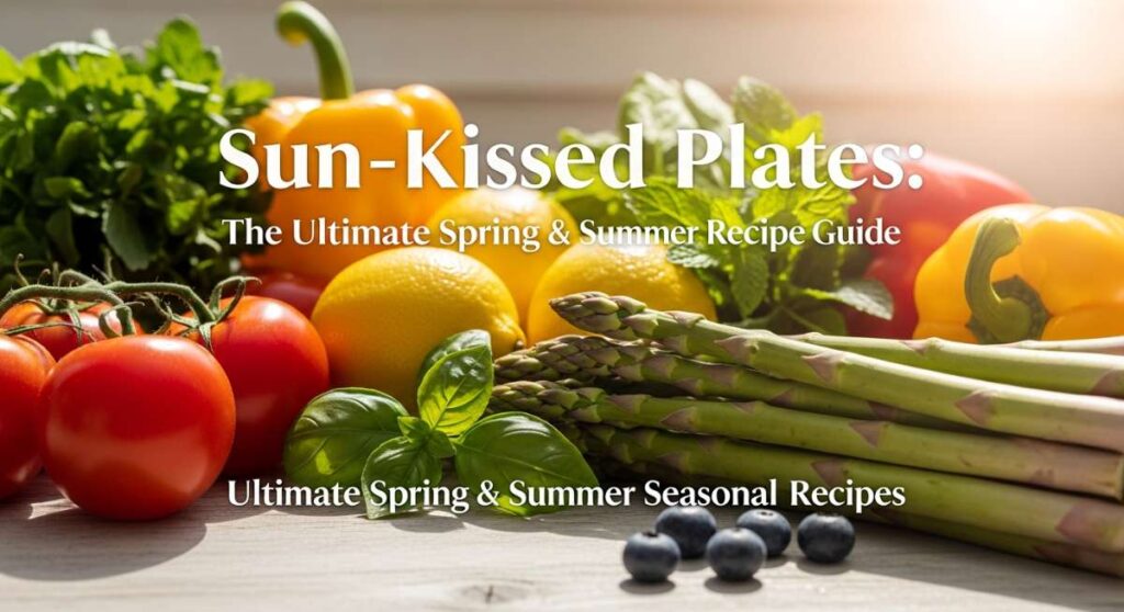 featured: sun kissed plates: the ultimate spring & summer recipe guide
