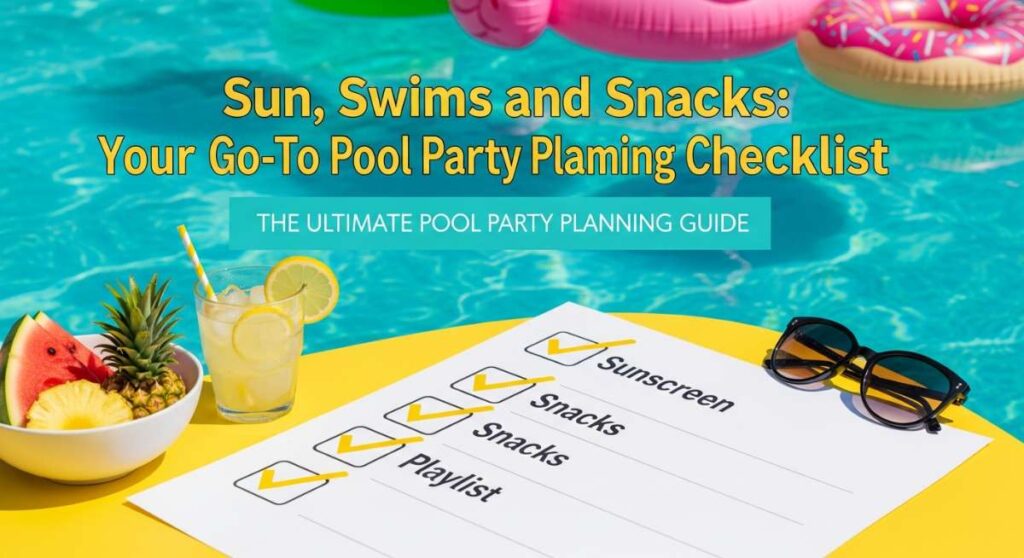 featured: sun, swims, and snacks: your go to pool party planning checklist