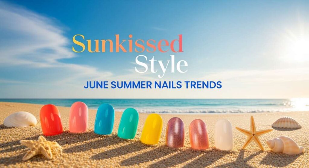 featured: sunkissed style: the must have summer nail colors for june