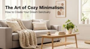 featured: the art of cozy minimalism: how to create your dream sanctuary