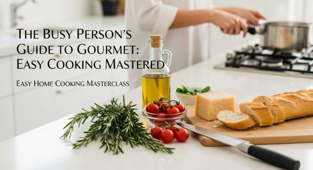 featured: the busy person's guide to gourmet: easy cooking mastered