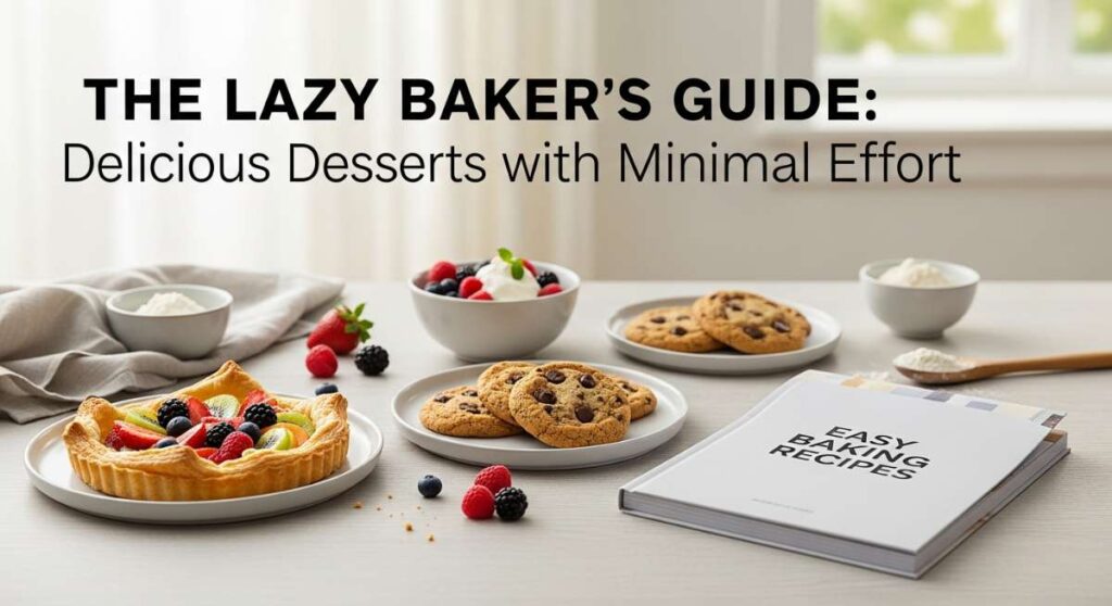 featured: the lazy baker's guide: delicious desserts with minimal effort