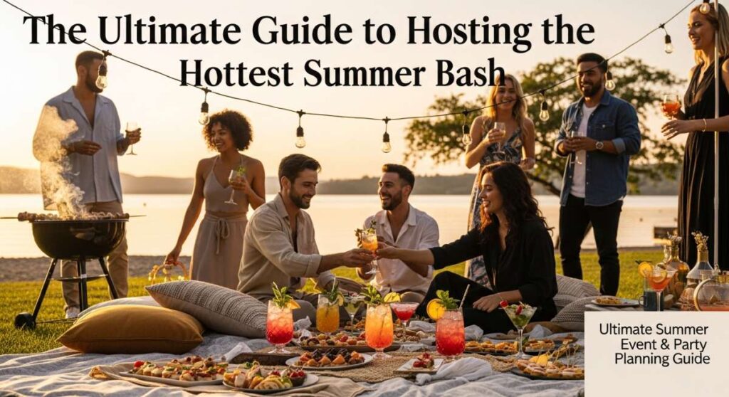 featured: the ultimate guide to hosting the hottest summer bash
