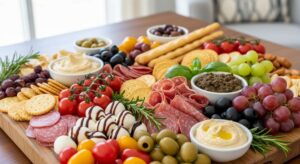 featured: the ultimate viral food board: simple, chic, and crowd pleasing