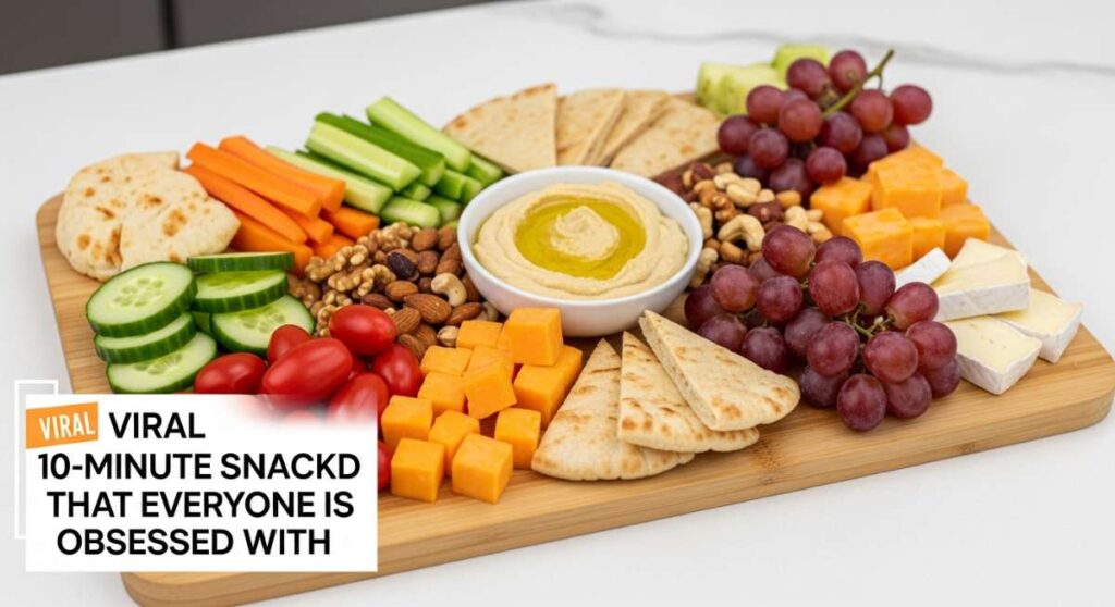 featured: the viral 10 minute snack board that everyone is obsessed with