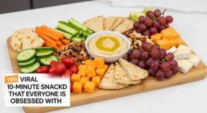 featured: the viral 10 minute snack board that everyone is obsessed with