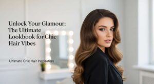 featured: unlock your glamour: the ultimate lookbook for chic hair vibes