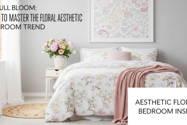 In Full Bloom: How to Master the Floral Aesthetic Bedroom Trend