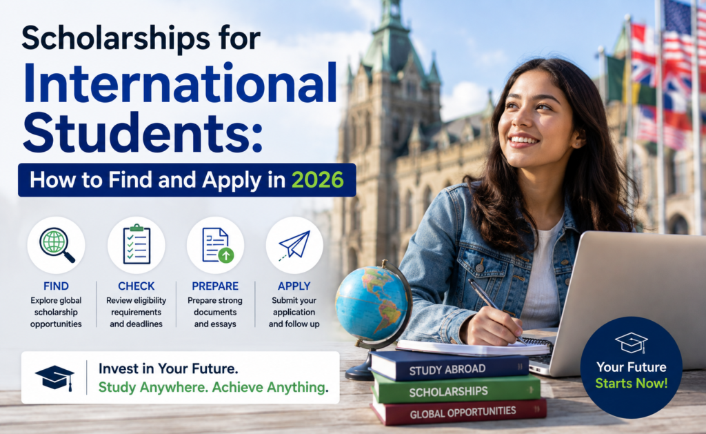 Scholarships for International Students: How to Find and Apply in 2026