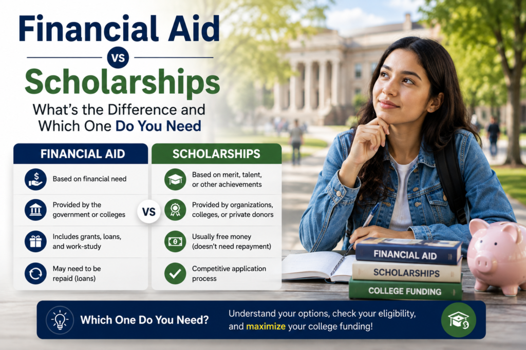 Financial Aid vs Scholarships: What’s the Difference and Which One Do You Need